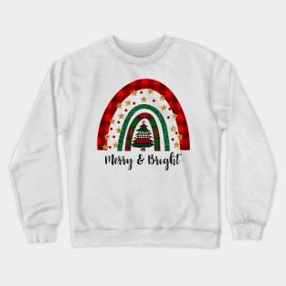 Christmas Rainbow. Crewneck Sweatshirt